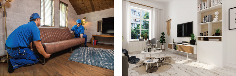 家具家電配送・設置・ホームステーシング業務