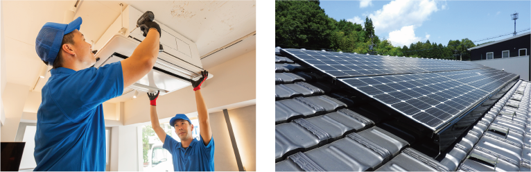 住設設置機器配送・設置業務